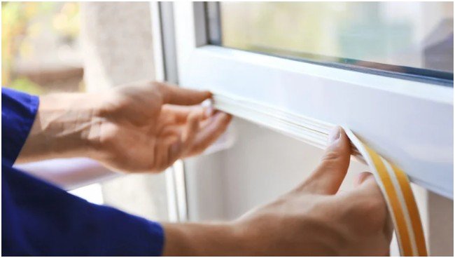 Apply a Silicone Sealing Strip
